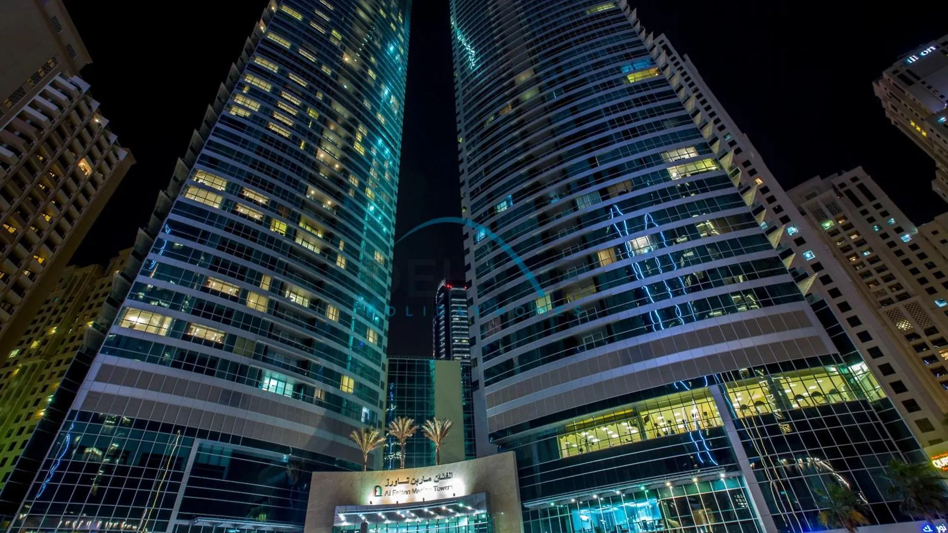 Modern 2Br Apartment At Al Fattan Marine Towers, Jumeirah Beach Residence By Deluxe Holiday Homes Dubai Forenede Arabiske Emirater