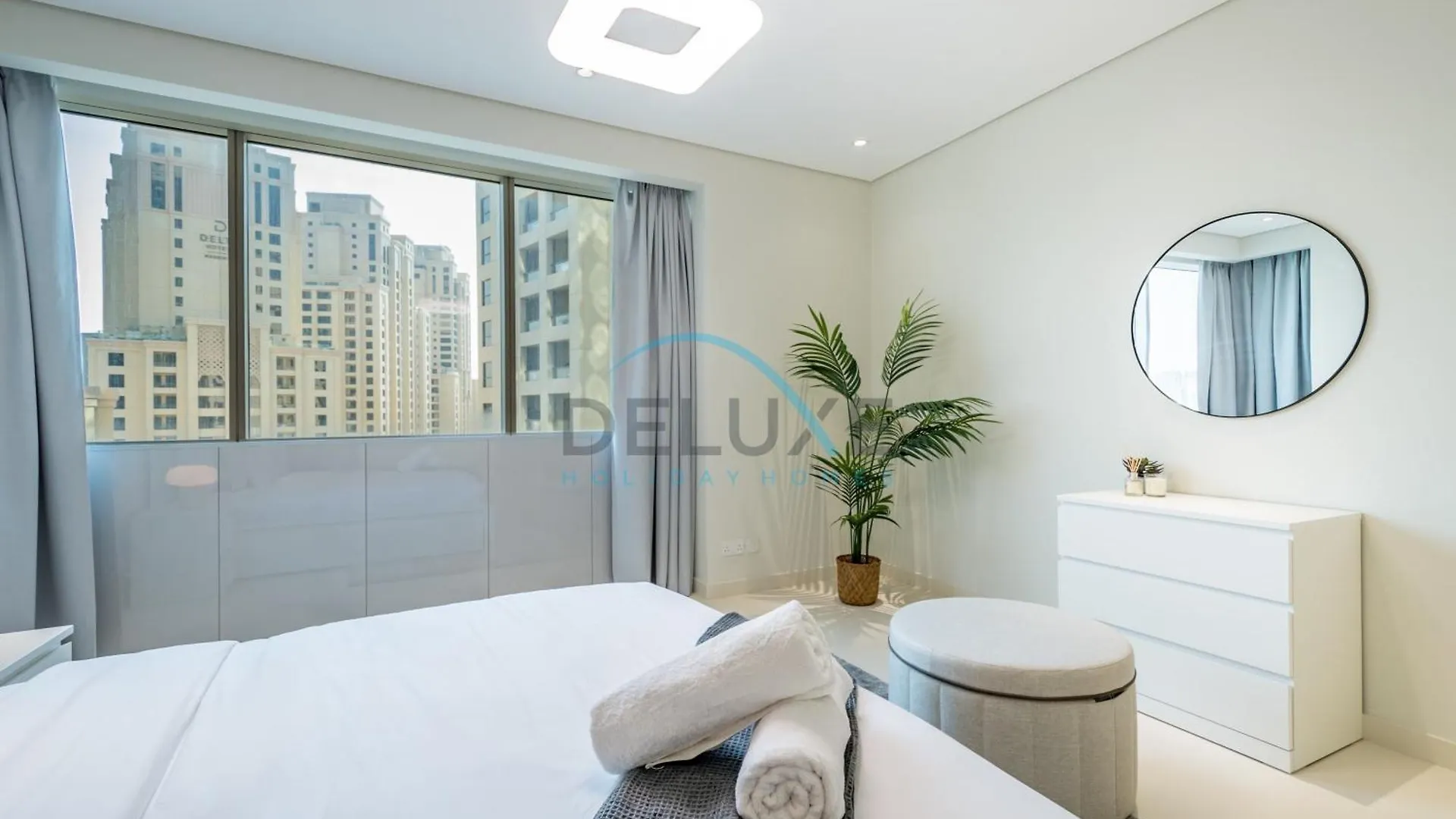 Modern 2Br Apartment At Al Fattan Marine Towers, Jumeirah Beach Residence By Deluxe Holiday Homes Dubai 0*,  Forenede Arabiske Emirater